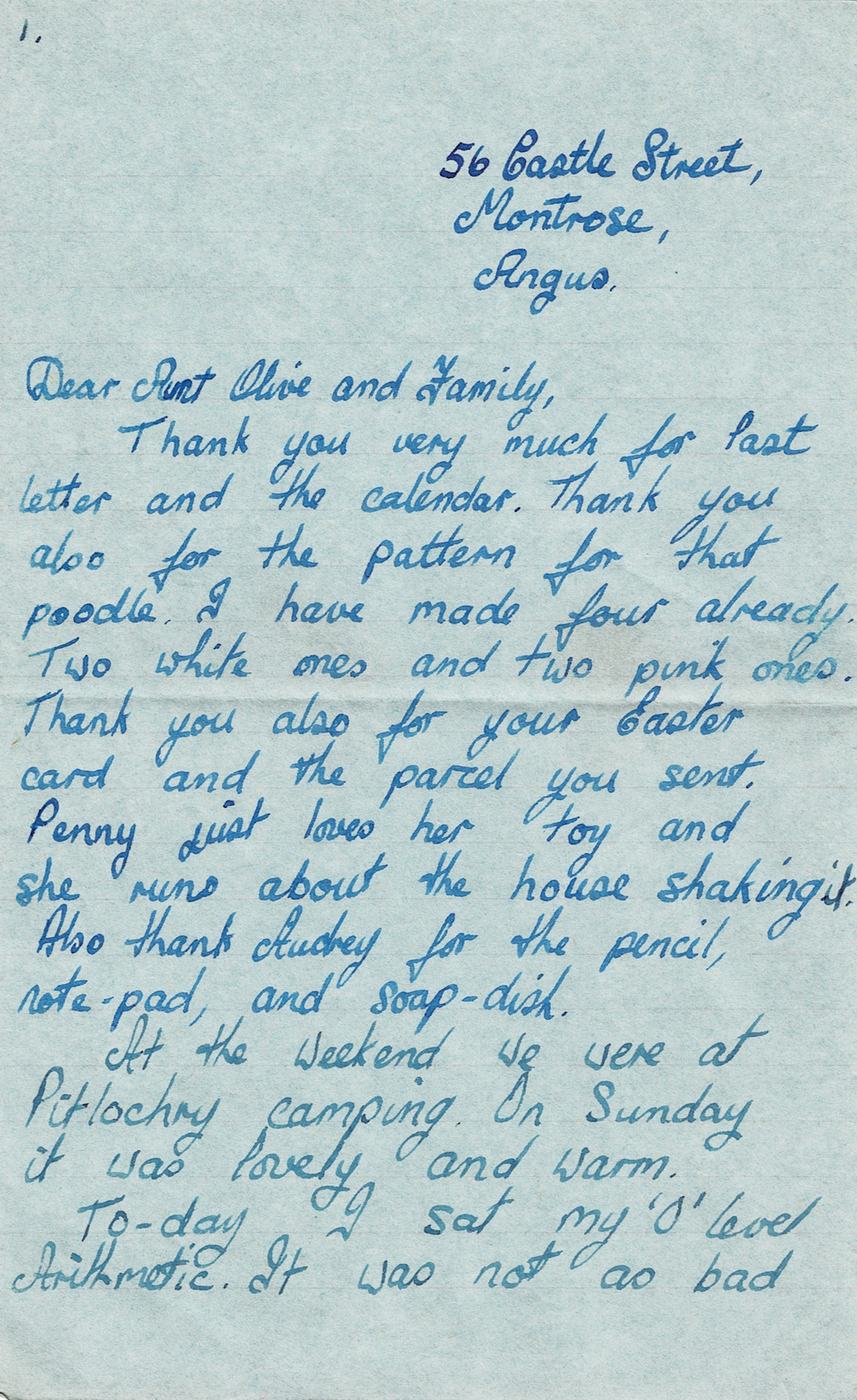 vintage letter from scotland page 6