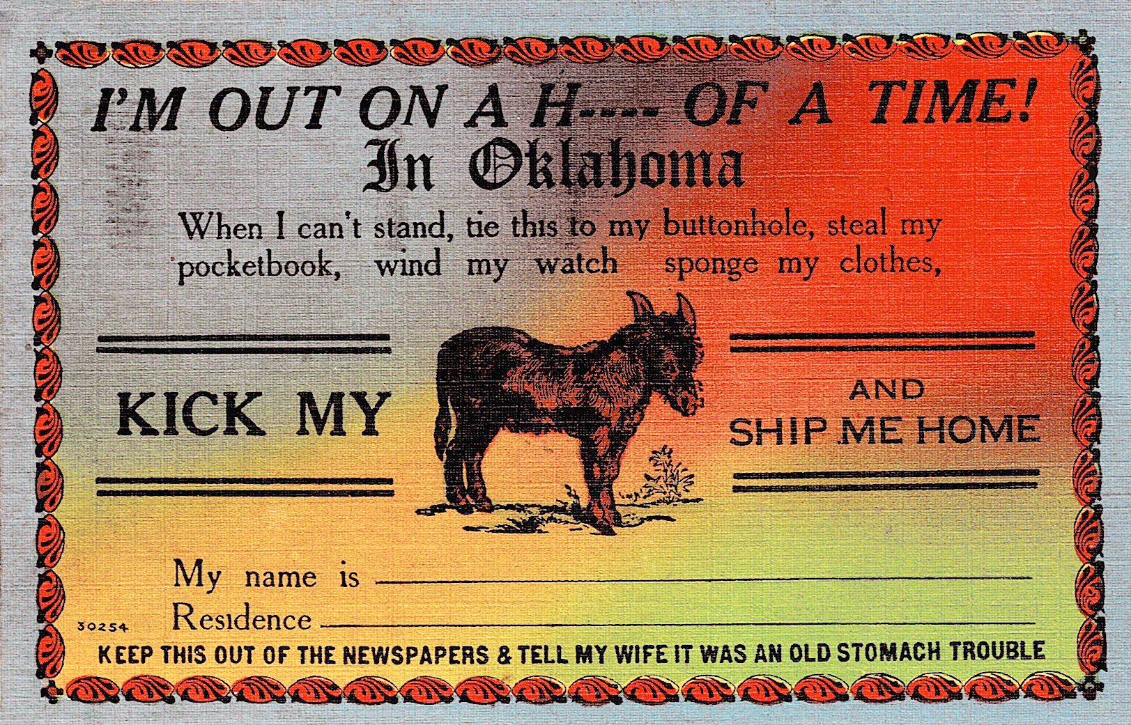 Have a Hell of a Good Time in… Oklahoma!?