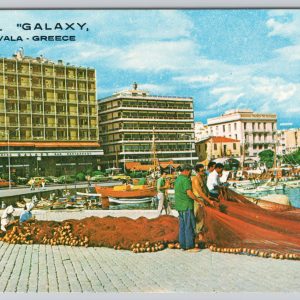 Galaxy Hotel Kavala Greece Postcard