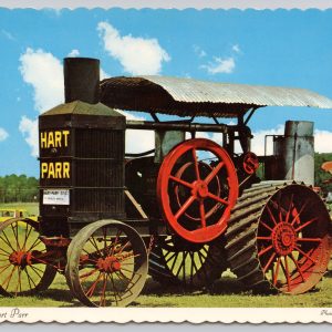 Hart Parr 30-60 Tractor Manitoba Agricultural Museum Dexter Color Postcard
