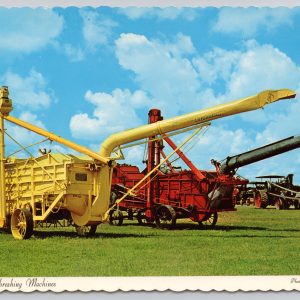 Prairie Threshing Machines Manitoba Agricultural Museum Dexter Color Postcard