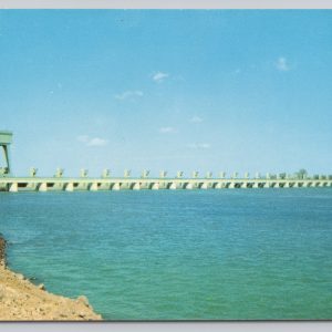 Iroquois Control Dam Iroquois Ontario Bryan News Agency Postcard