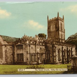 The Parish Church Ashby-De-La-Zouch Leicestershire England Posted Postcard