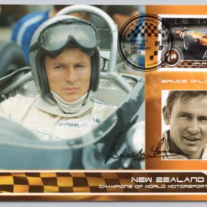 New Zealand Champions of World Motorsport Bruce McLaren Postcard