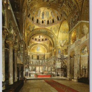 St. Mark's Basilica Venice Italy Postcard