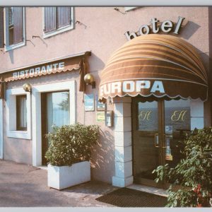 Europa Hotel Desenzano del Garda Italy Postcard