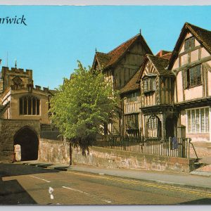 West Gate and Lord Leycester's Hospital Warwick Postcard