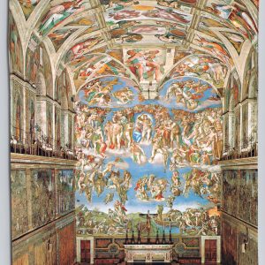 The Sistine Chapel, Cappella Magna, Vatican City, Rome Postcard