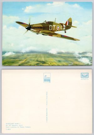 Hurricane Mark 1 No. 257 Squadron Postcard
