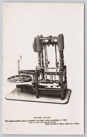 Water Frame Platt Bros. Oldham Postcard