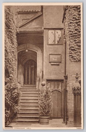 Norwich Strangers' Hall Postcard