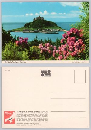 St. Michael's Mount Cornwall Postcard